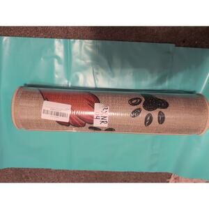 Fall Kitchen Mat Set of 2 French Bulldog Kitchen Rugs, Dog Pumpkins Autumn...